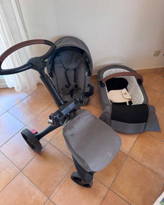 Trio Stokke Xplory X completo + navicella + ovetto