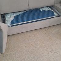 Divano letto angolare con penisola