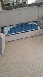 Divano letto angolare con penisola