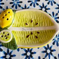 Ciotola da limone in ceramica italiana (Isernia)