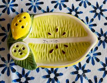 Ciotola da limone in ceramica italiana (Isernia)