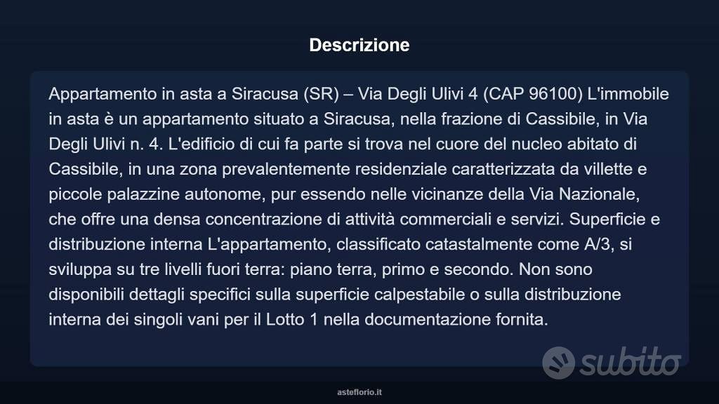Appartamento – SR - Vista 2