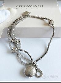 Bracciale multifilo Ottaviani argento