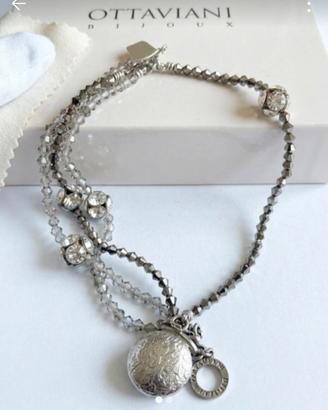 Bracciale multifilo Ottaviani argento