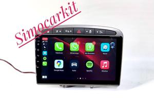 Autoradio 4+64Gb Per Peugeot 308 408