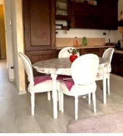 tavolo e sedie Maison Du Monde, colore  bianco