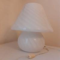 Vecchia Lampada fungo abatj tavolo vintage Murano