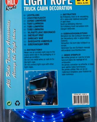 Tubo Luminoso LED Blu per Camion / Auto / Camper -