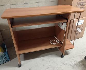 TAVOLINO IN LEGNO 101 x 47 cm