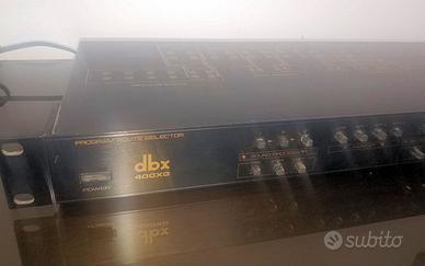 DBX 400XG Program Route Selector