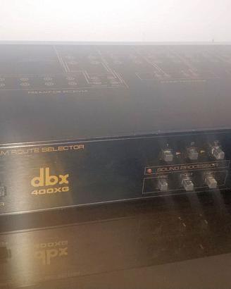 DBX 400XG Program Route Selector