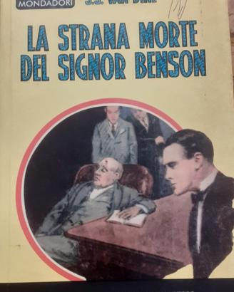 La strana morte del signor  Benson.  S.S. Van Dine