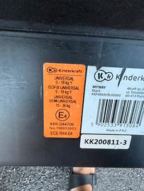 2 seggiolini isofix kinderkraft