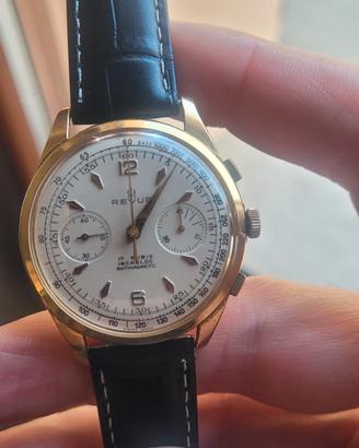 Revue cronografo 18 k 11-51 17 rubis incabloc 