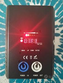 PAR RGBW LED DMX WIFI 3 x 18 W BATTERIA DMX