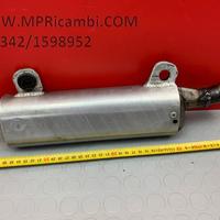 SILENZIATORE TERMINALE KAWASAKI KX 250 1987 1989 K