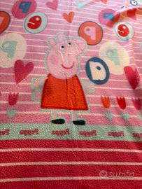 Coperta plaid Peppa Pig