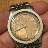 Orologio baltic MR01 salmon dial
