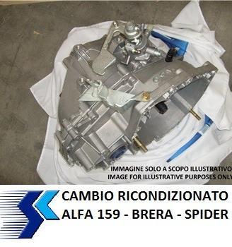 Cambio ricondizionato 2.4 CC. Alfa 159, Brera,