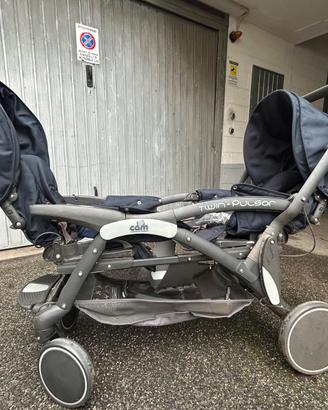 Passeggino gemellare cam twin pulsar