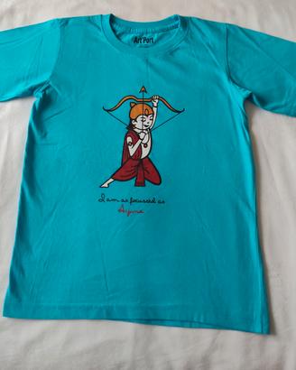 Maglietta Art'Port turchese bambini 