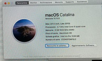 iMac 21,5”