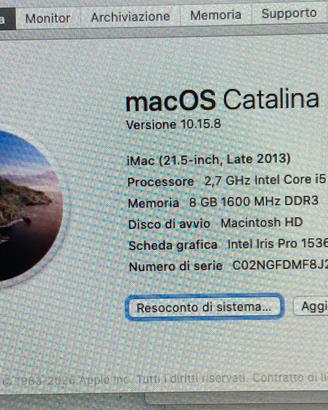 iMac 21,5”