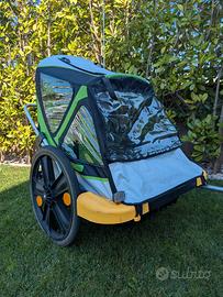Rimorchio bici bambini B-travel Bellelli