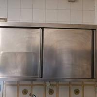 Pensile armadiato in acciaio inox