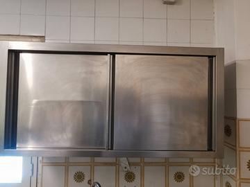 Pensile armadiato in acciaio inox