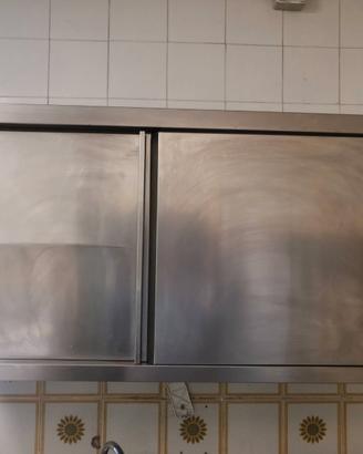 Pensile armadiato in acciaio inox
