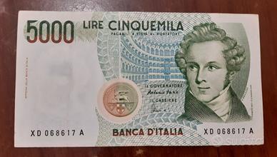 5000 LIRE BELLINI SERIE SOSTITUTIVA 