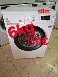 Lavatrice Rex 6kg slim 1000 giri di centrifuga 