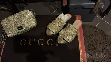 coordinate scarpa e borsa red valentino