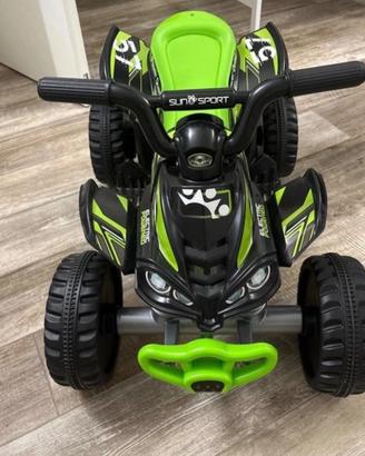 Quad giocattolo elettrico, per bambini