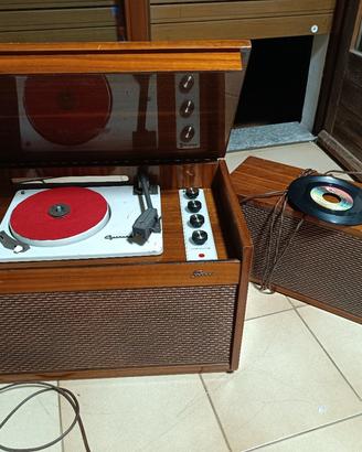 Stereo giradischi anni 60 vintage Supravox Garrard