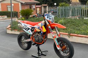 Ktm exc-f 450 six days motard