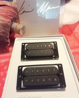 Fishman Fluence Keith Merrow Humbucker Pickup SET