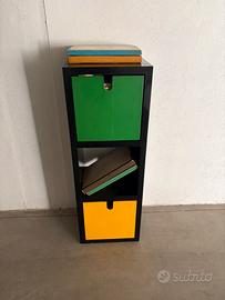 Libreria Kartell Giulio Polvara nera 4