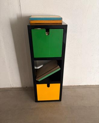 Libreria Kartell Giulio Polvara nera 4