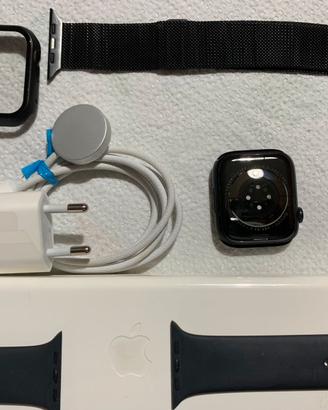 Apple Watch Serie 9 45mm + Cinturini Loop Milanese