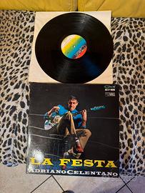 Vinile 33 giri Celentano Festa