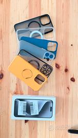 Scatola Iphone 15 PRO MAX + Cover