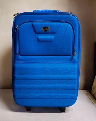 Trolley/valigia in tessuto