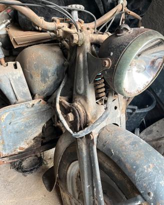 Moto carro d'epoca