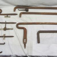 Antico fermaporta saliscendi passettone portone