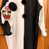 Costume carnevale  clown horror film terrifier XXL