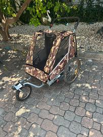 RIMORCHIO PER BICICLETTA E PASSEGGINO; MODELLO SPO