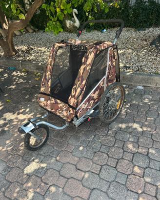 RIMORCHIO PER BICICLETTA E PASSEGGINO; MODELLO SPO