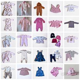 Super lotto abbigliamento e accessori neonata/bimb